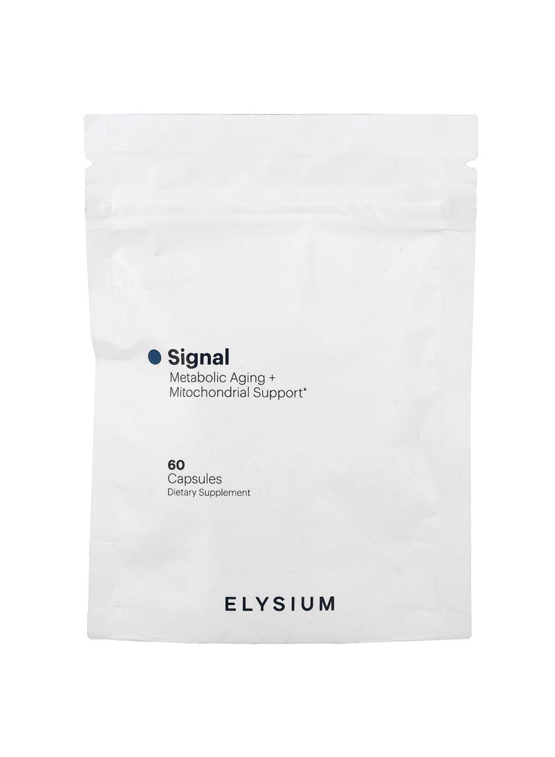 Signal, Metabolic Aging + Mitochondrial Support , 60 Capsules